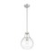 Z-Lite Bon Air Pendant, 1-Light, 10 In.W x 13.75 In.H, Brushed Nickel/Clear 496P10-BN - alternate 4
